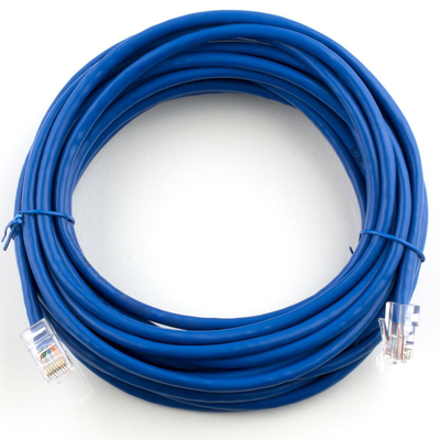 PVC Antiwear Ethernet Ağ Yama Kablosu Bilgisayar İçin Bakır Çekirdek