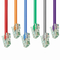 CAT5e Ethernet Ağ Yama Kablosu Korumasız Çok Renkli Dayanıklı